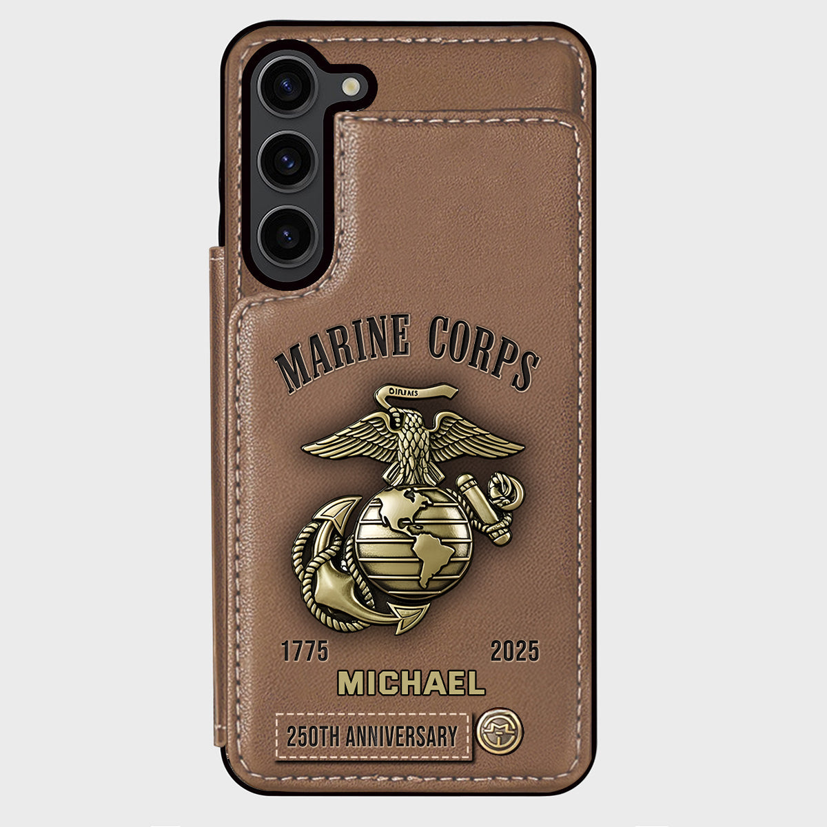 250th Anniversary - Personalized Veteran Wallet Phone Case