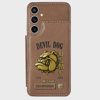 250th Anniversary - Personalized Veteran Wallet Phone Case