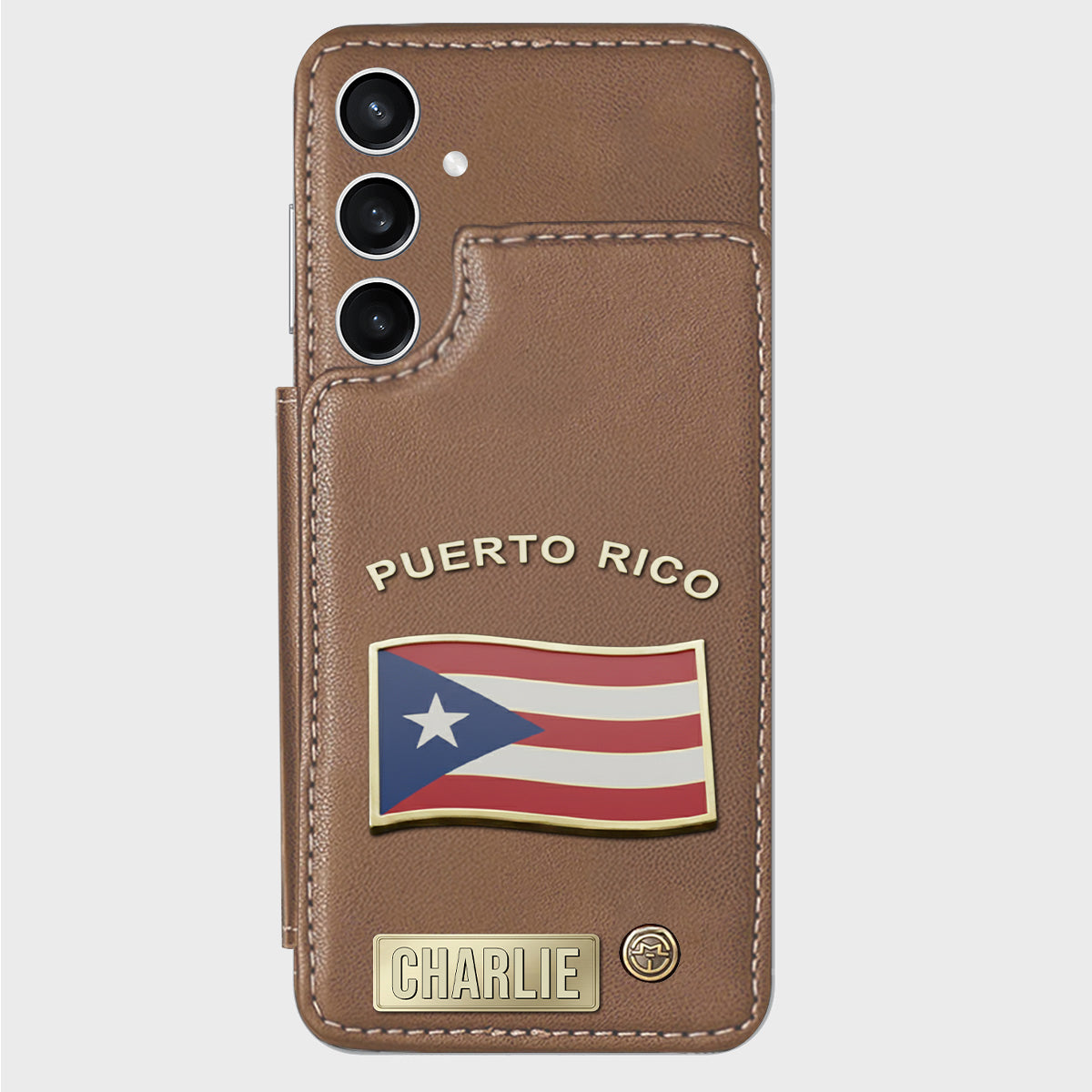 Proud Puerto Rico - Personalized Expats Wallet Phone Case