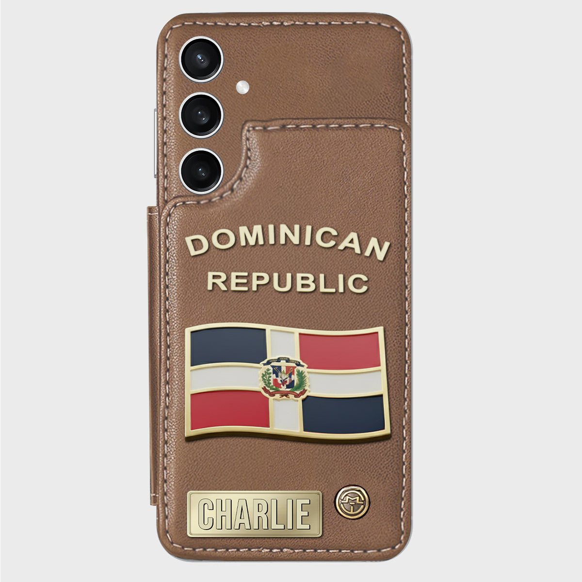 Proud Dominican - Personalized Expats Wallet Phone Case