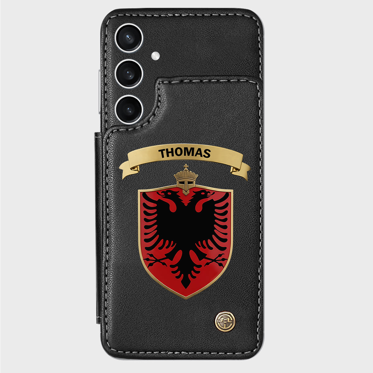 Proud Albania - Personalized Expats Wallet Phone Case
