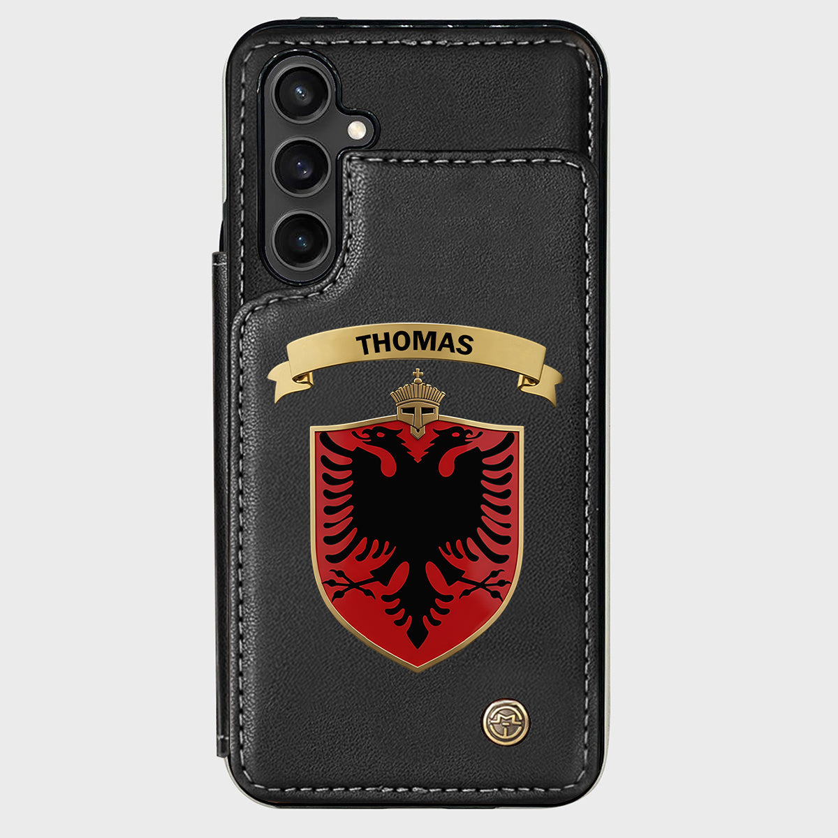 Proud Albania - Personalized Expats Wallet Phone Case