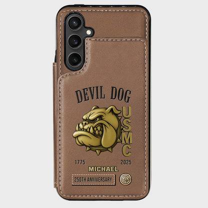 250th Anniversary - Personalized Veteran Wallet Phone Case