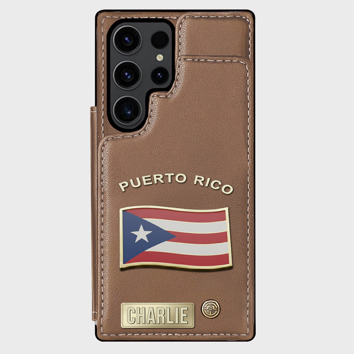 Proud Puerto Rico - Personalized Expats Wallet Phone Case