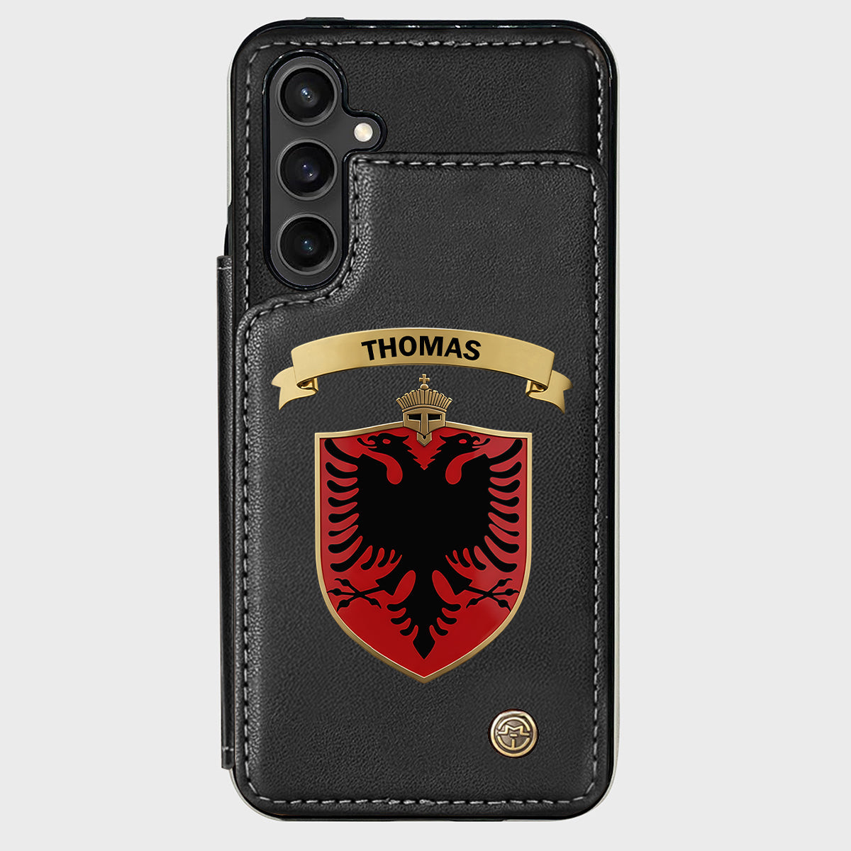 Proud Albania - Personalized Expats Wallet Phone Case