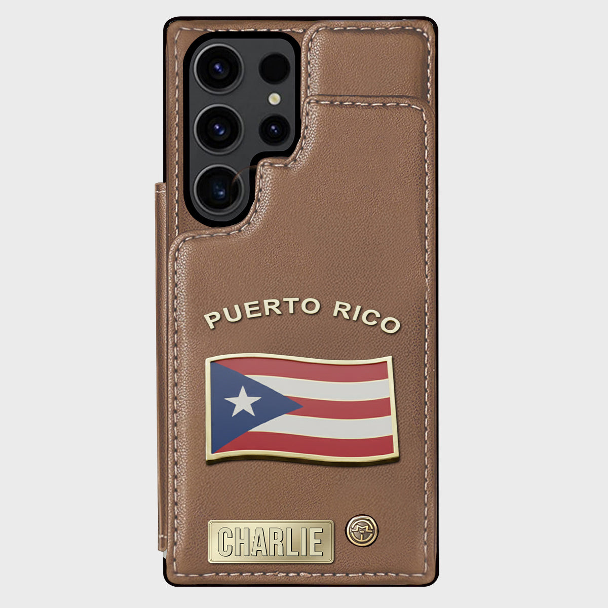 Proud Puerto Rico - Personalized Expats Wallet Phone Case