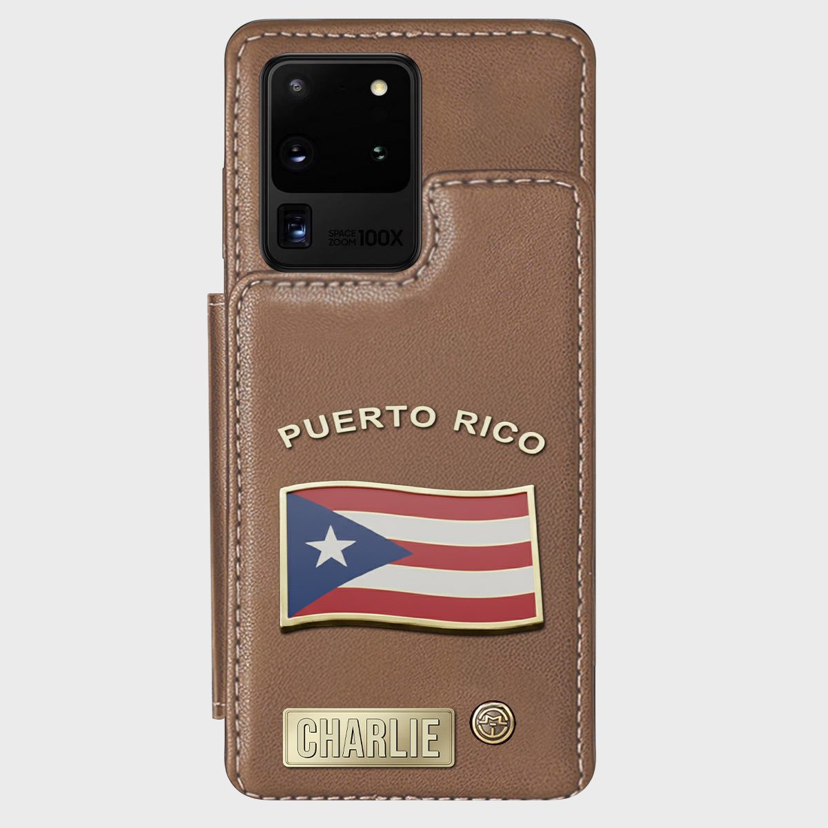 Proud Puerto Rico - Personalized Expats Wallet Phone Case