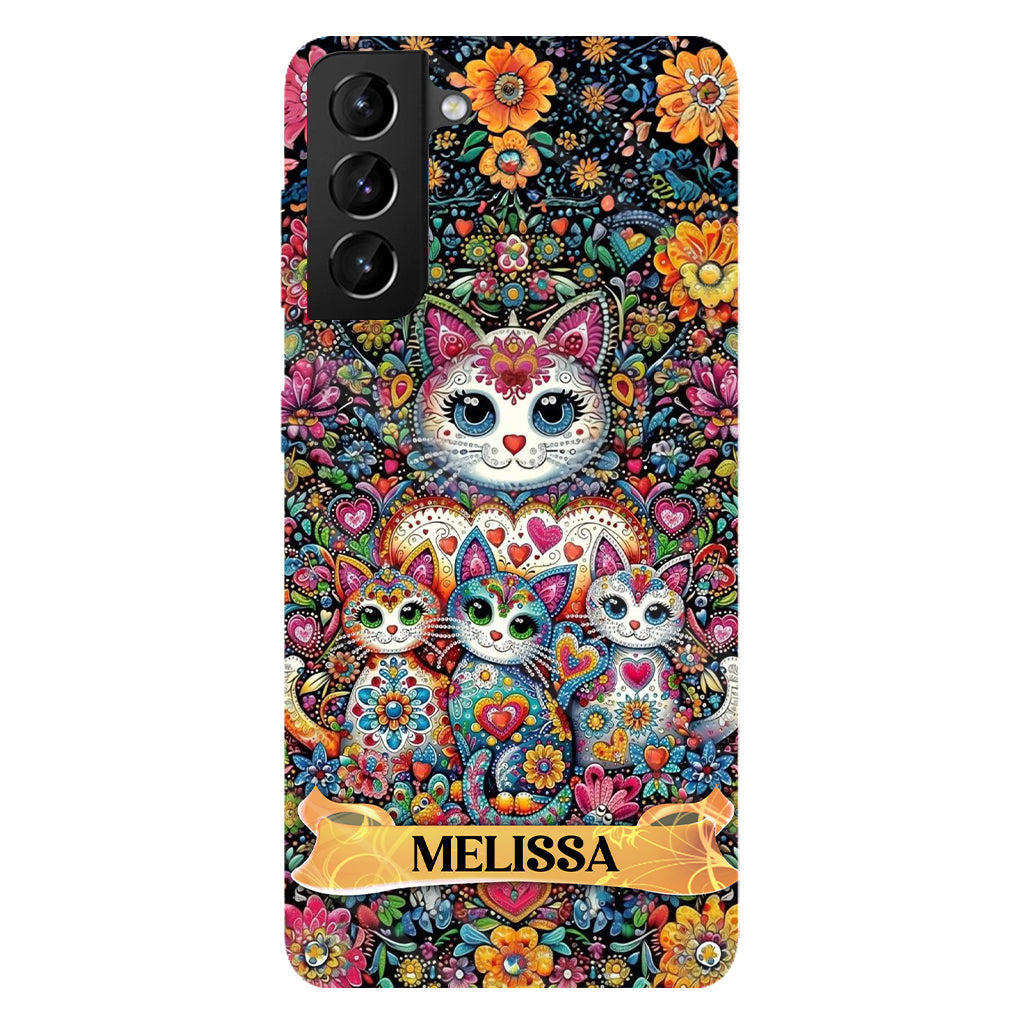 Beautiful Cats - Personalized Cat Full Print Phone Case