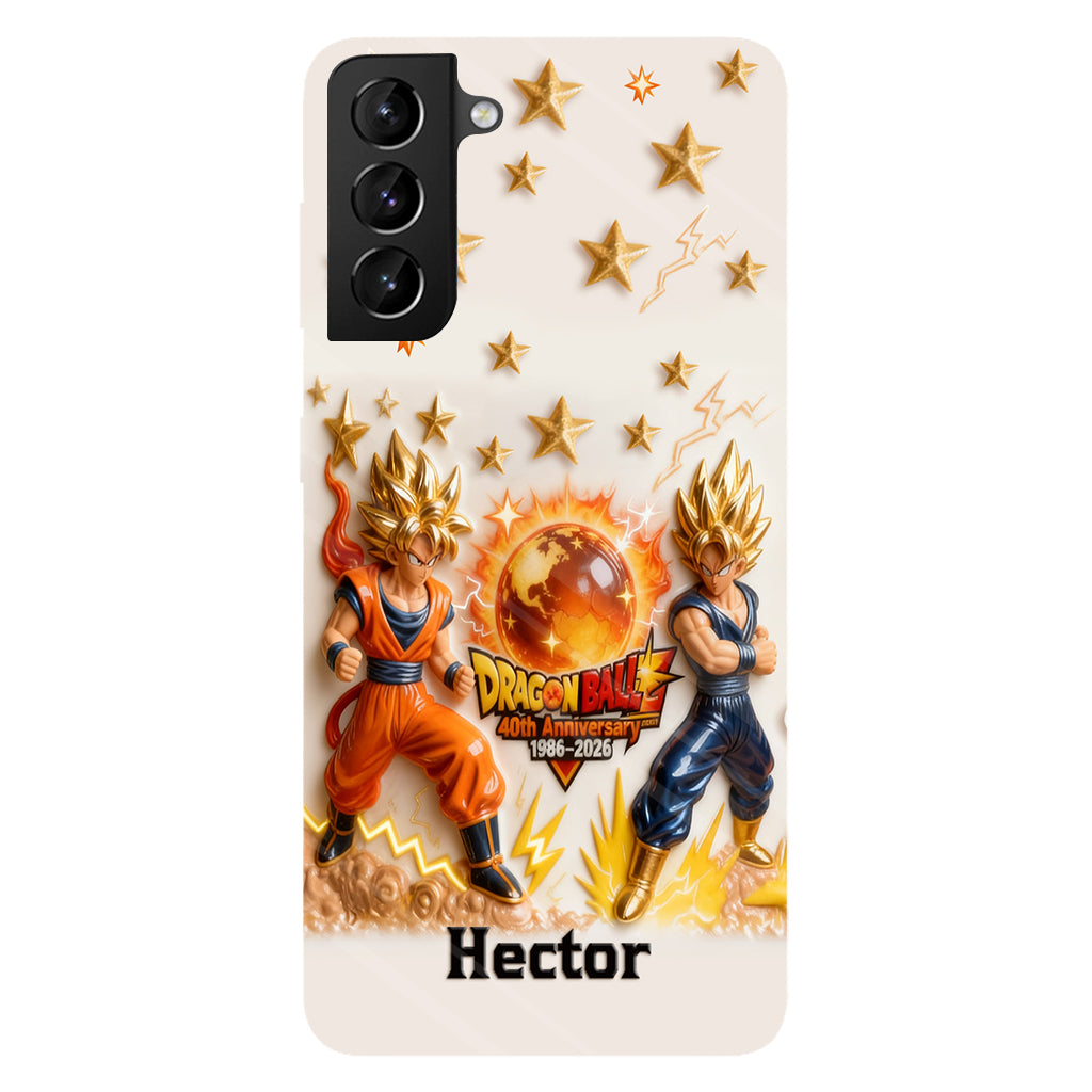 40th Anniversary - Personalized Seven Balls Full Print Phone Case