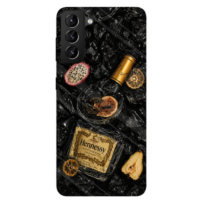 Exploding Liquor Bottle Art - Personalized Alcoholic beverage Full Print Phone Case