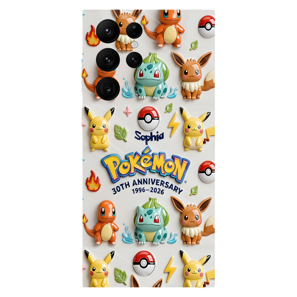30th Anniversary - Personalized Monster Trainer Full Print Phone Case