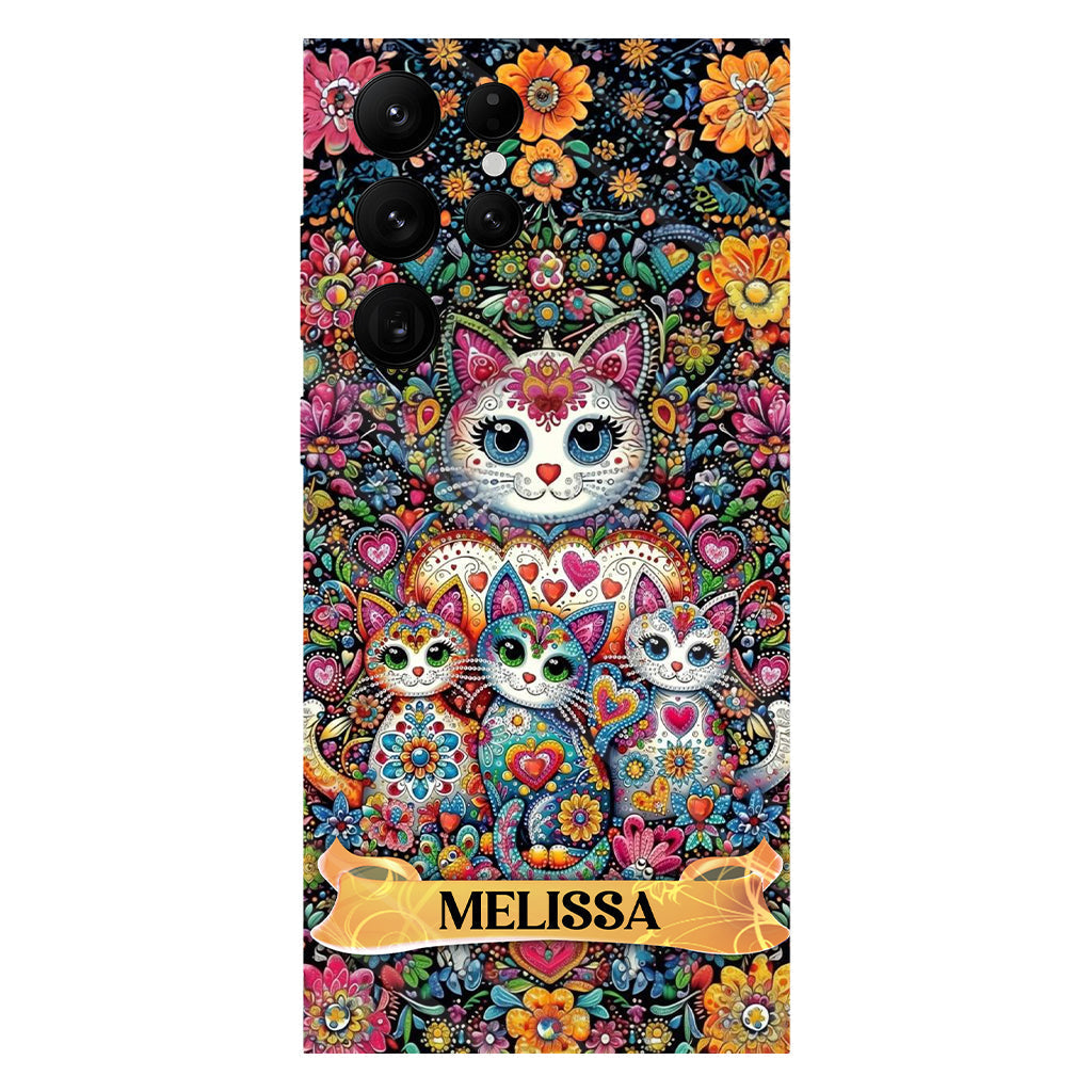 Beautiful Cats - Personalized Cat Full Print Phone Case