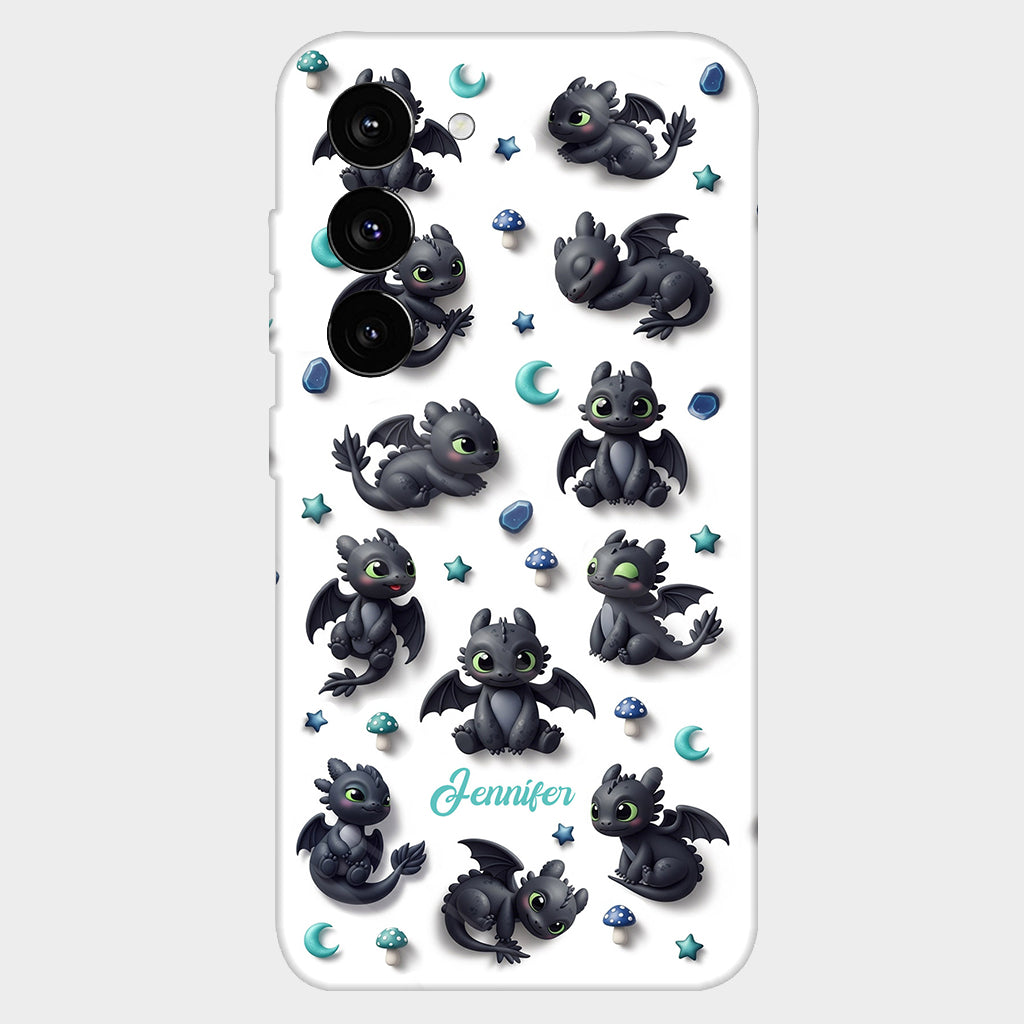 Adorable Dragon - Personalized Mouse Full Print Phone Case
