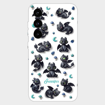 Adorable Dragon - Personalized Mouse Full Print Phone Case