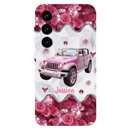 Glitter Car - Personalized Car Full Print Phone Case