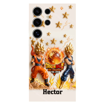 40th Anniversary - Personalized Seven Balls Full Print Phone Case