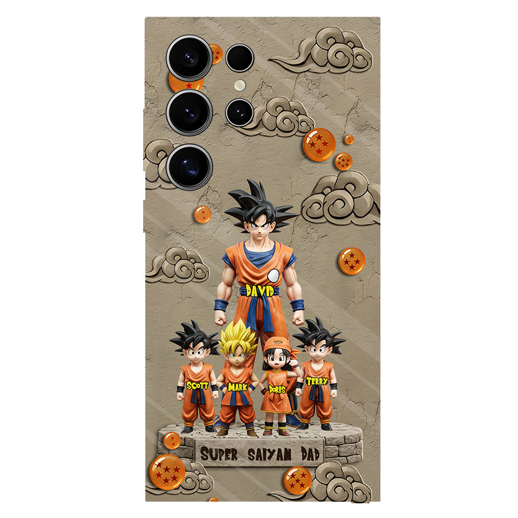 Strong Papa - Personalized Seven Balls Full Print Phone Case