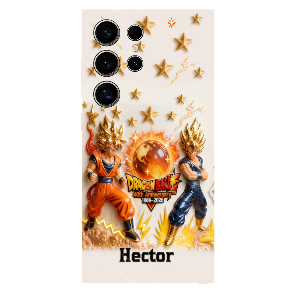 40th Anniversary - Personalized Seven Balls Full Print Phone Case