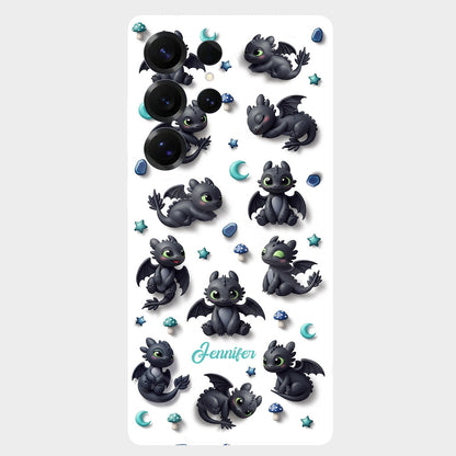 Adorable Dragon - Personalized Mouse Full Print Phone Case