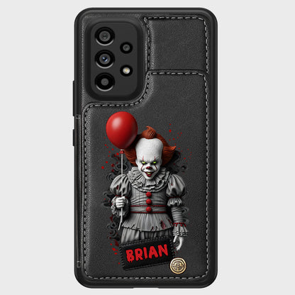 Scary Halloween - Personalized Horror Character Wallet Phone Case
