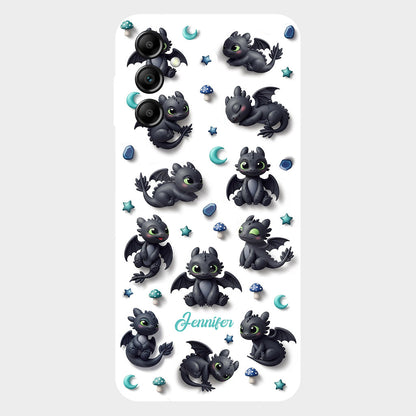Adorable Dragon - Personalized Mouse Full Print Phone Case