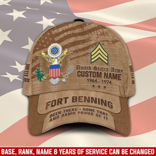 Proud Veteran - Personalized Veteran Classic Cap