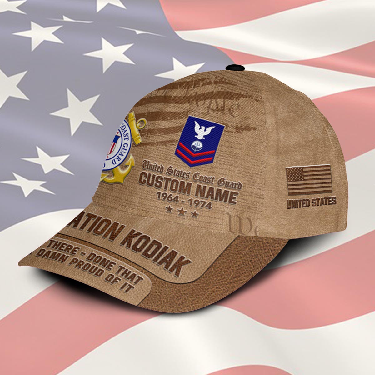Proud Veteran - Personalized Veteran Classic Cap
