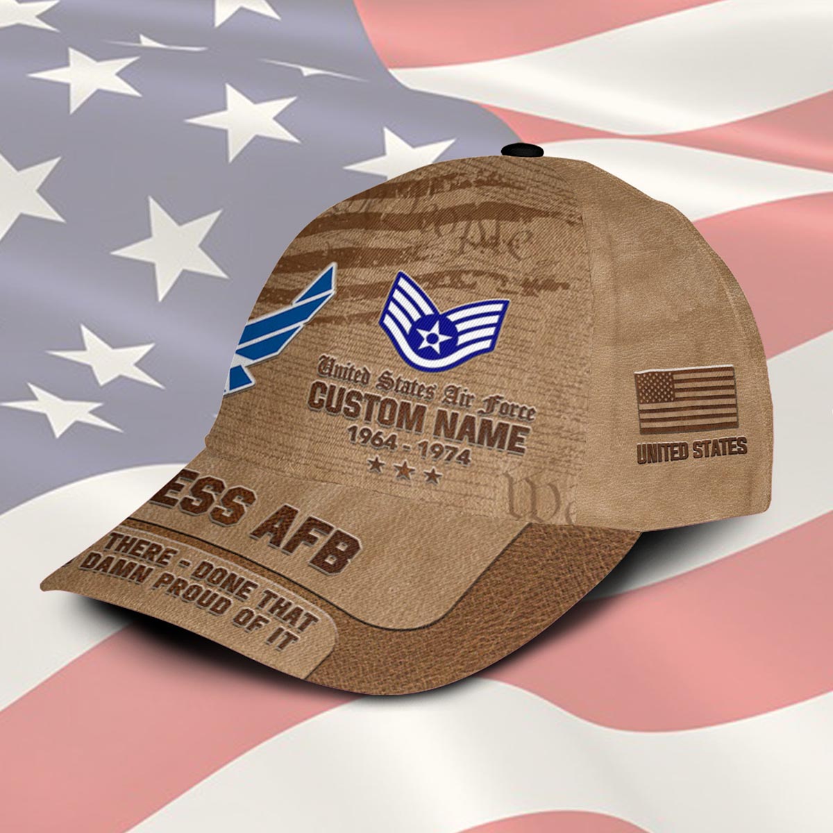 Proud Veteran - Personalized Veteran Classic Cap