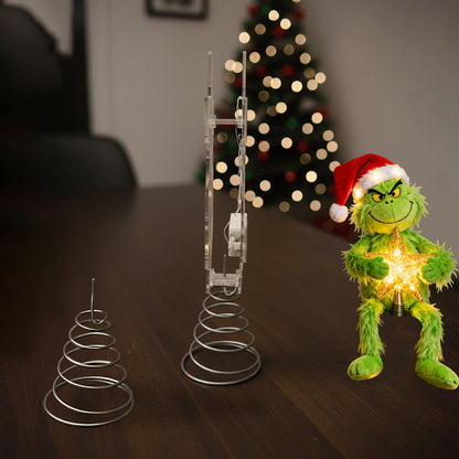 Merry Grinchmas - Stole Christmas LED Light Tree Topper