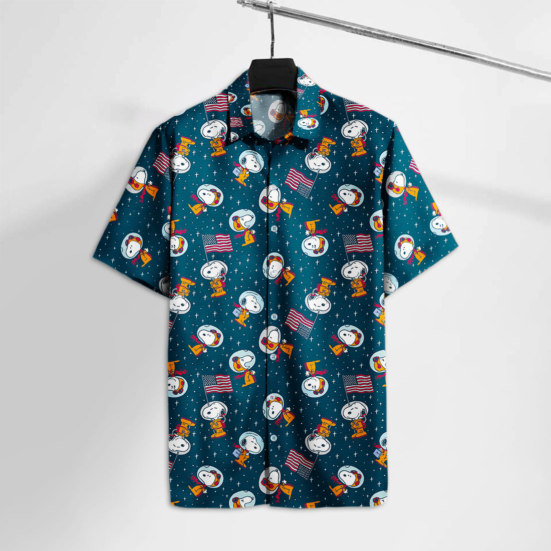 Aloha White Dog Hawaiian Shirt 0224