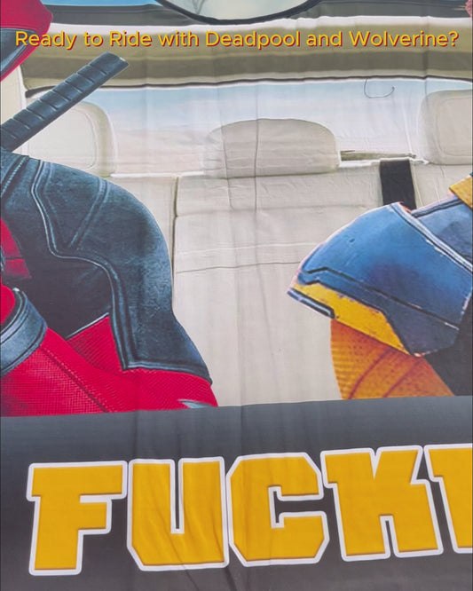 Let's Fucking Go - The Psychopath Car Sunshade