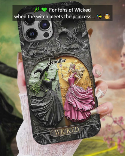 Changed For Good Witch & Princess - Personalized Full Print Phone Case