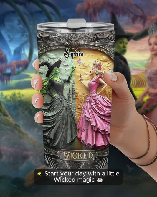 Changed For Good Witch & Princess - Personalized Tumbler