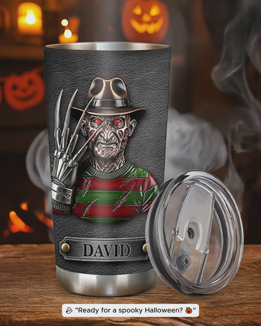 Scary Halloween - Personalized Horror Character Tumbler