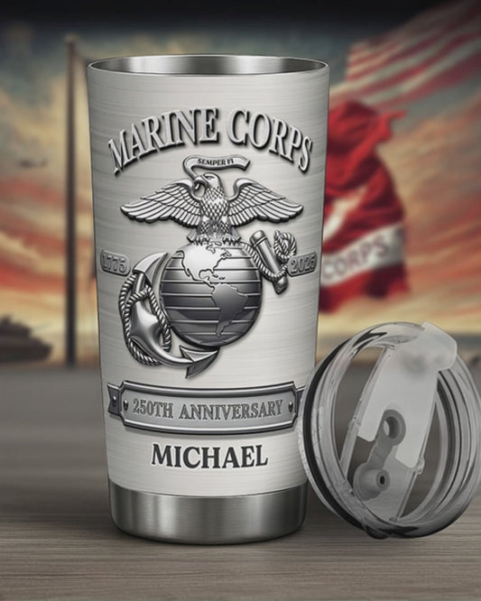 250th Anniversary - Personalized Veteran Tumbler