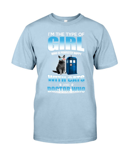 I Am Perfectly Happy With Cats - T-shirt and Hoodie 1122