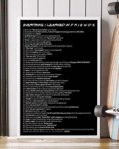 Everything I Learned - Canvas And Poster 1122