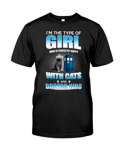 I Am Perfectly Happy With Cats - T-shirt and Hoodie 1122