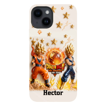 40th Anniversary - Personalized Seven Balls Full Print Phone Case
