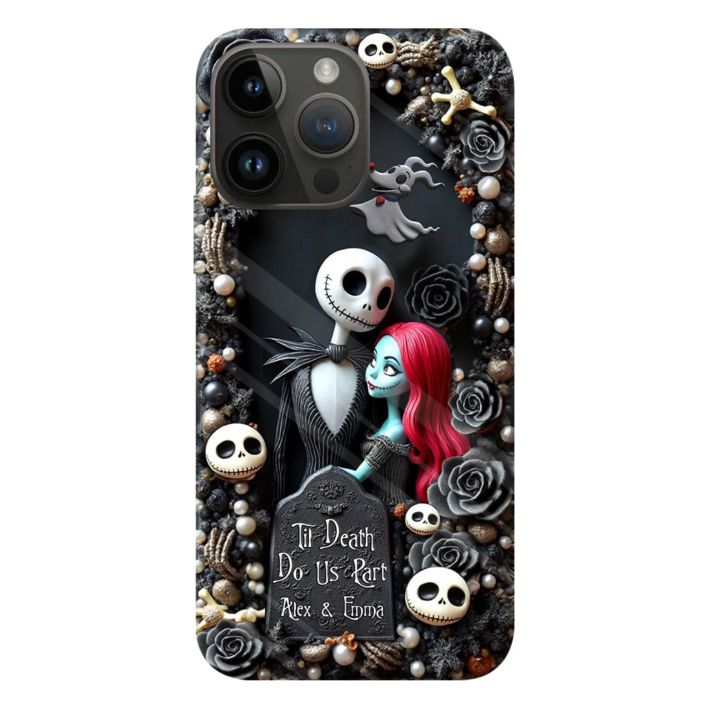 Til Death Do Us Part - Personalized Nightmare Full Print Phone Case