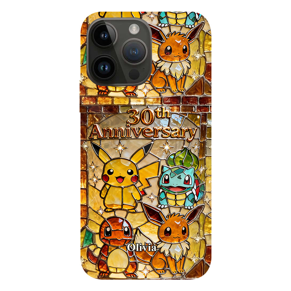 30th Anniversary - Personalized Monster Trainer Full Print Phone Case