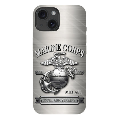 250th Anniversary - Personalized Veteran Full Print Phone Case
