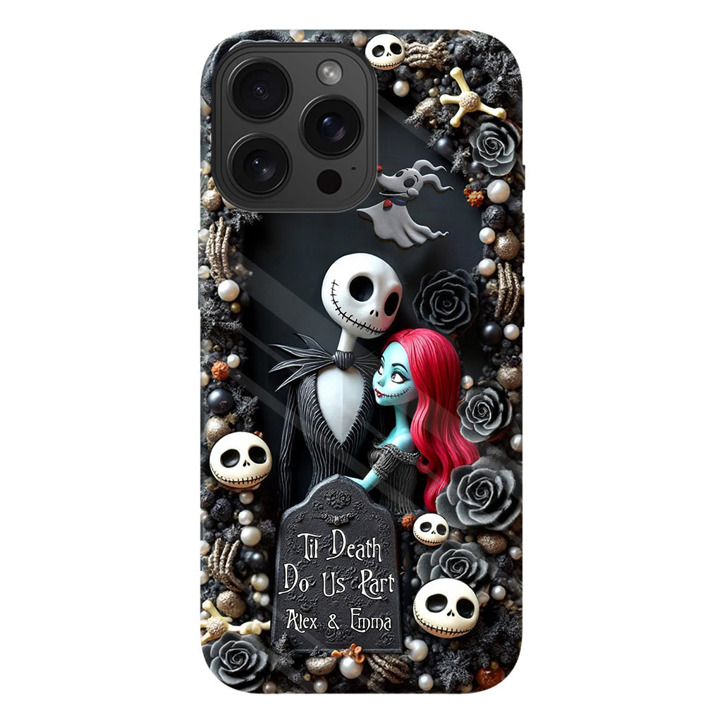 Til Death Do Us Part - Personalized Nightmare Full Print Phone Case