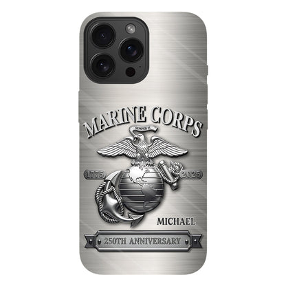 250th Anniversary - Personalized Veteran Full Print Phone Case
