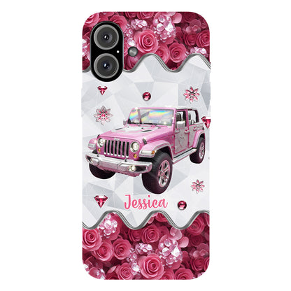 Glitter Car - Personalized Car Full Print Phone Case