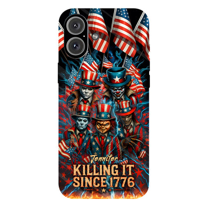 Killing It Since 1776 - Personalized Full Print Phone Case