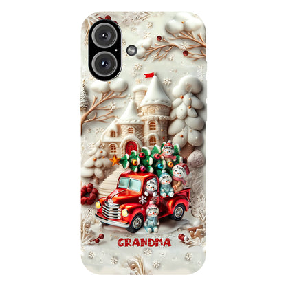 Nana's Little Cuties - Personalized Grandma Full Print Phone Case