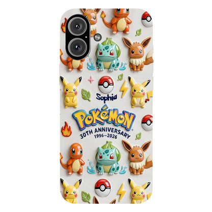 30th Anniversary - Personalized Monster Trainer Full Print Phone Case