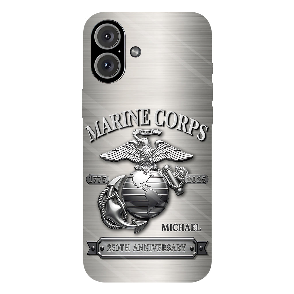 250th Anniversary - Personalized Veteran Full Print Phone Case