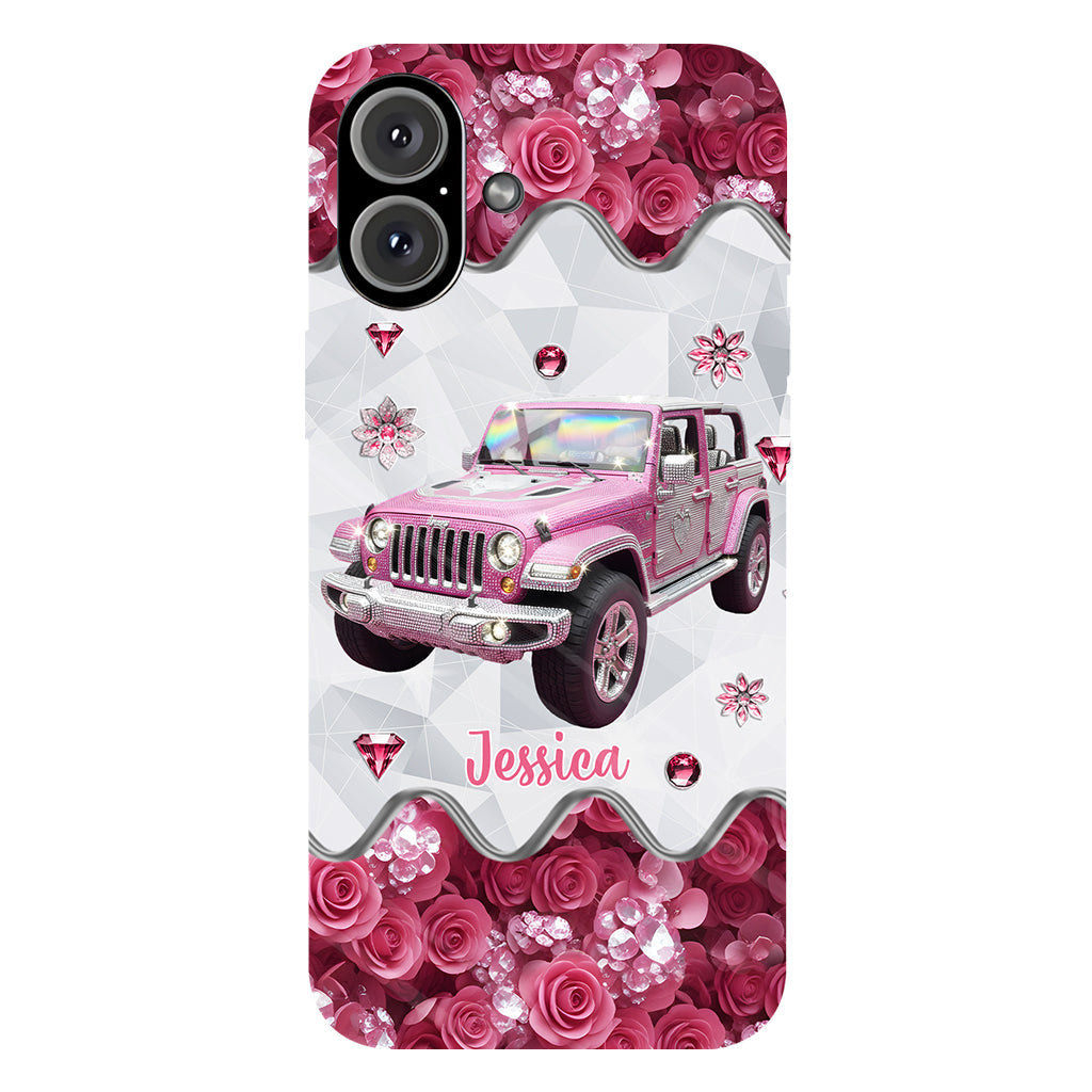 Glitter Car - Personalized Car Full Print Phone Case